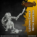 Leonin Chief with Kopesh (32mm scale) - Only-Games