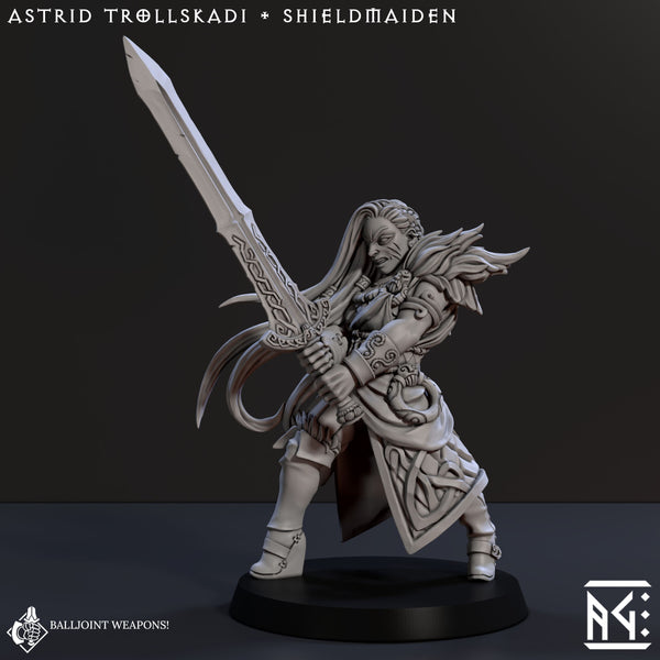 Astrid Trollskadi - the Shieldmaiden (Skutagaard Northmen Saga)