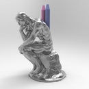 thinking man pen holder - Only-Games