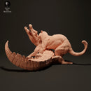 Jaguar Hunting Black Caiman  1/18 scale - Only-Games