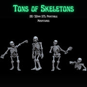Tons of Skeletons: Basic Skeletons - Only-Games