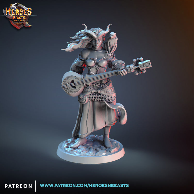 Zaimaia Drina- tiefling bard - Only-Games