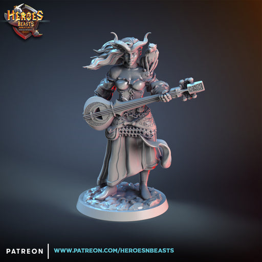 Zaimaia Drina- tiefling bard - Only-Games