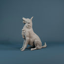 German Shepherd dog sitting - Only-Games