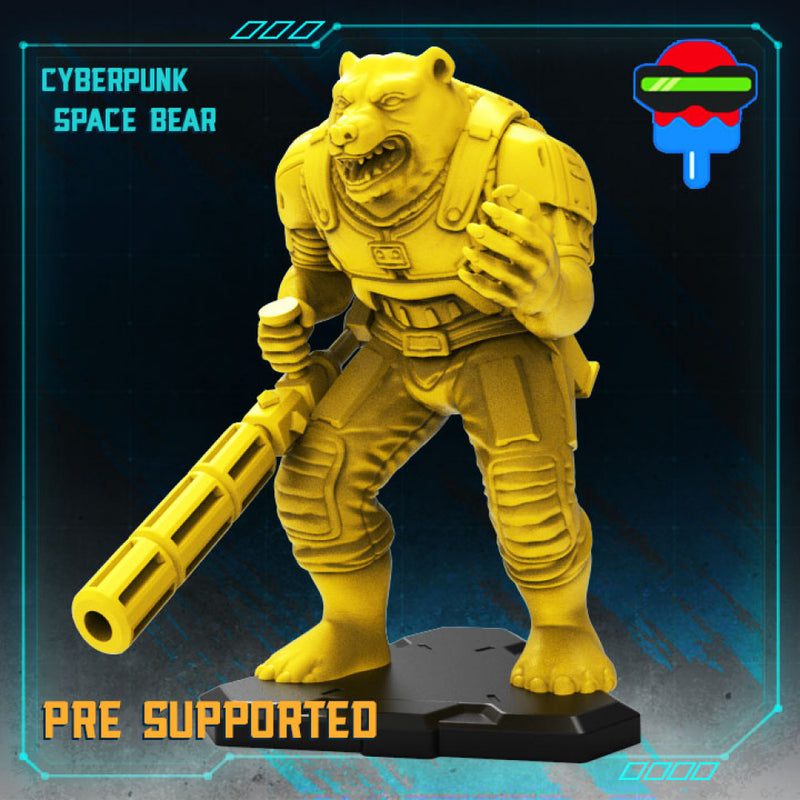 CYBERPUNK SPACE BEAR - Only-Games