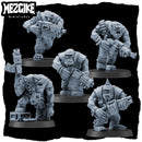 Orc shoota gruntz (5 physical multipart miniatures) - Only-Games