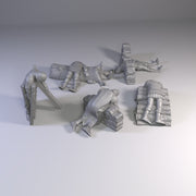 Bodies on obstacles (Harvest of War) - Only-Games