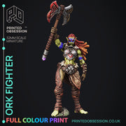 Ork Fighter - Pre-Coloured - 32mm Scale - Only-Games