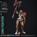 Ork Fighter - Pre-Coloured - 32mm Scale - Only-Games