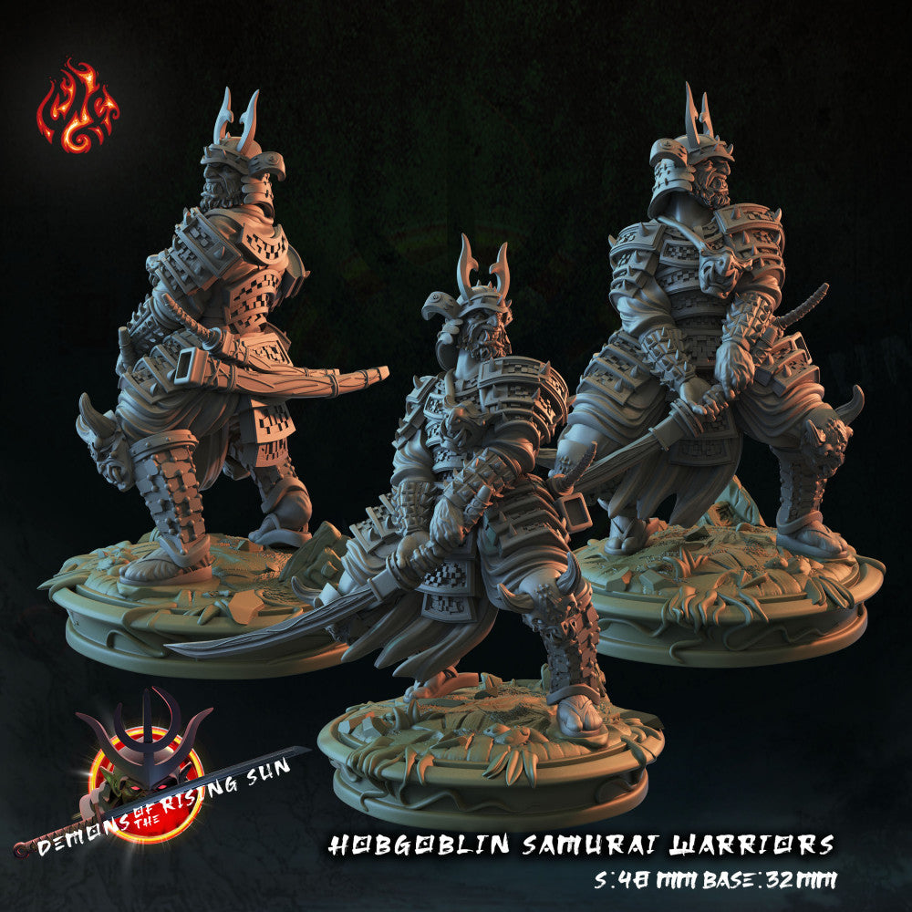 Hobgoblin Samurai Warriors - Crippled God Foundry - Miniatures by  Only-Games.co