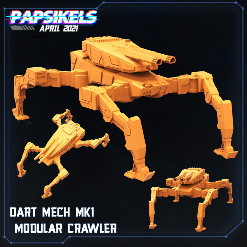 DART MECH MK1 MODULAR CRAWLER - Only-Games