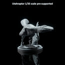 Utahraptor running 1-35 scale pre-supported dinosaur - Only-Games