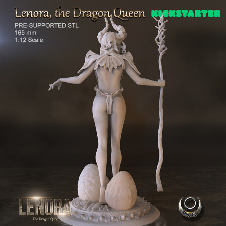 Lenora, the Dragon Queen (Armor Version) - Only-Games