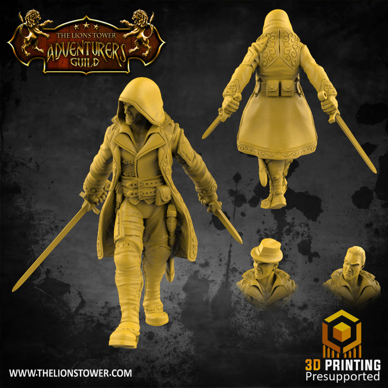 Allies and Enemies of Drizzle - set of 5 x 32mm scale miniatures - Only-Games
