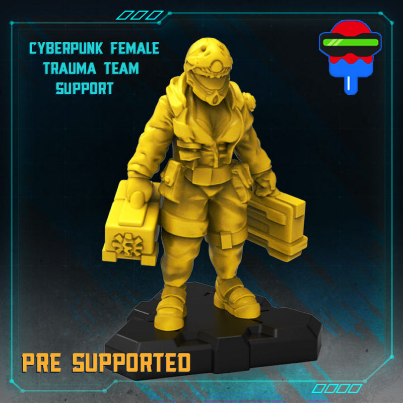 CYBERPUNK FEMALE TRAUMA TEAM SUPPORT - Only-Games