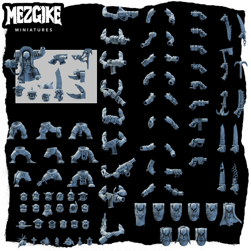 Freebooterz multipart set (10 physical miniatures) - Only-Games