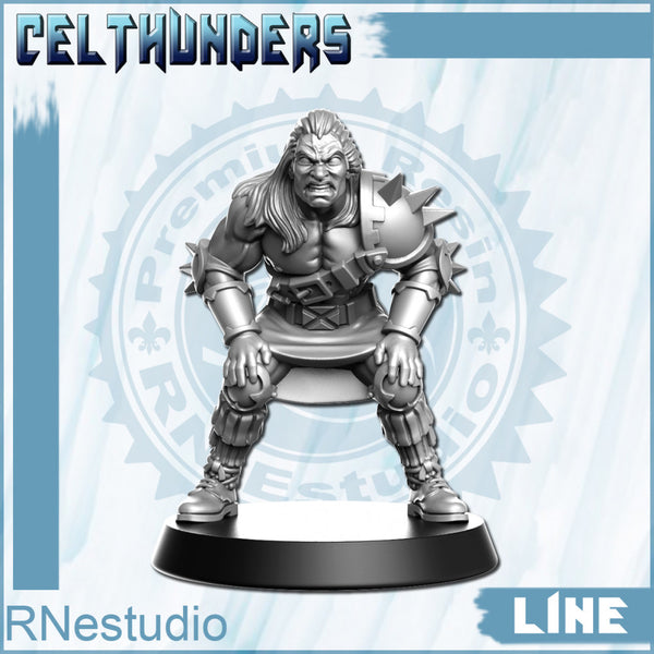 03 Line Celthunders Fantasy Football 32mm - Only-Games