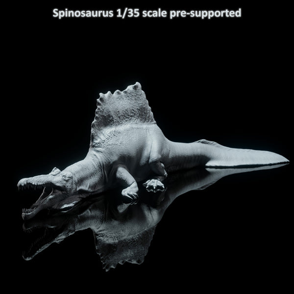 Spinosaurus chilling 1-35 scale dinosaur - Only-Games