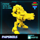 Cyberpunk Battle Suit Set B - Only-Games