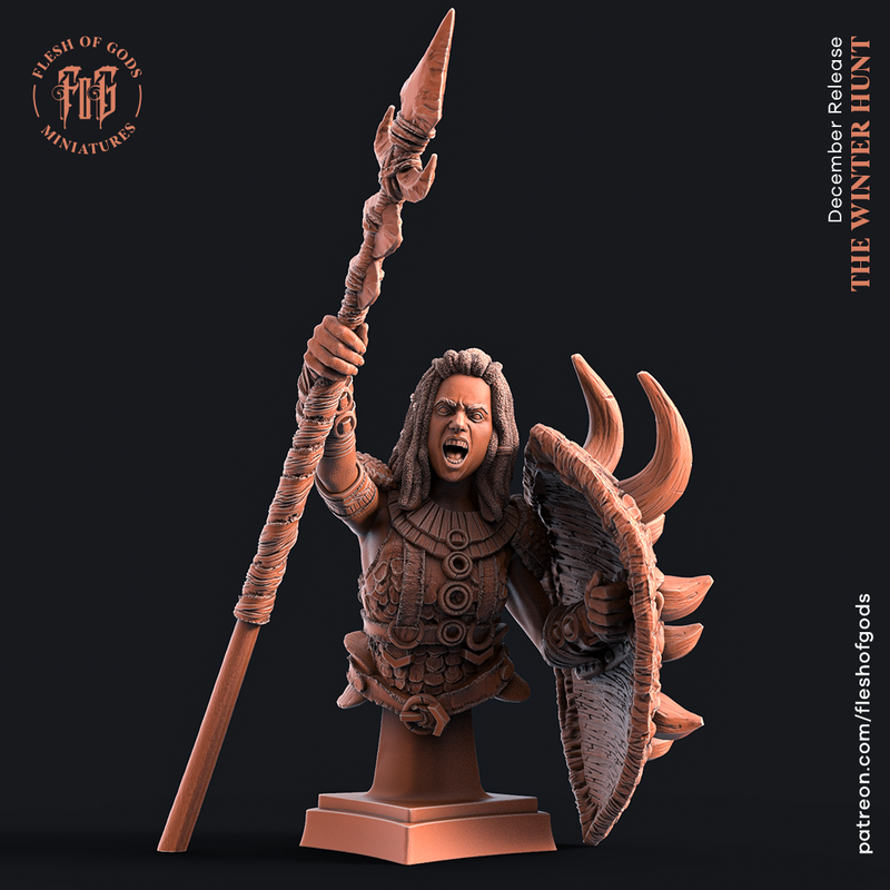 Faraine, The Tribal Warrior (BUST) - Only-Games