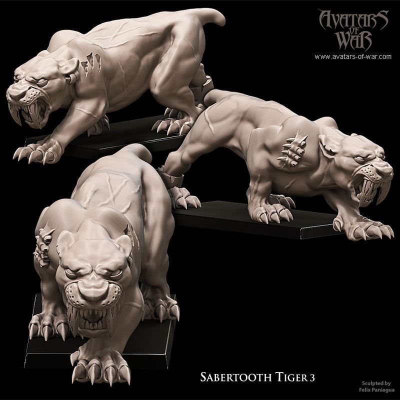 Sabertooth Tigers pack - Only-Games