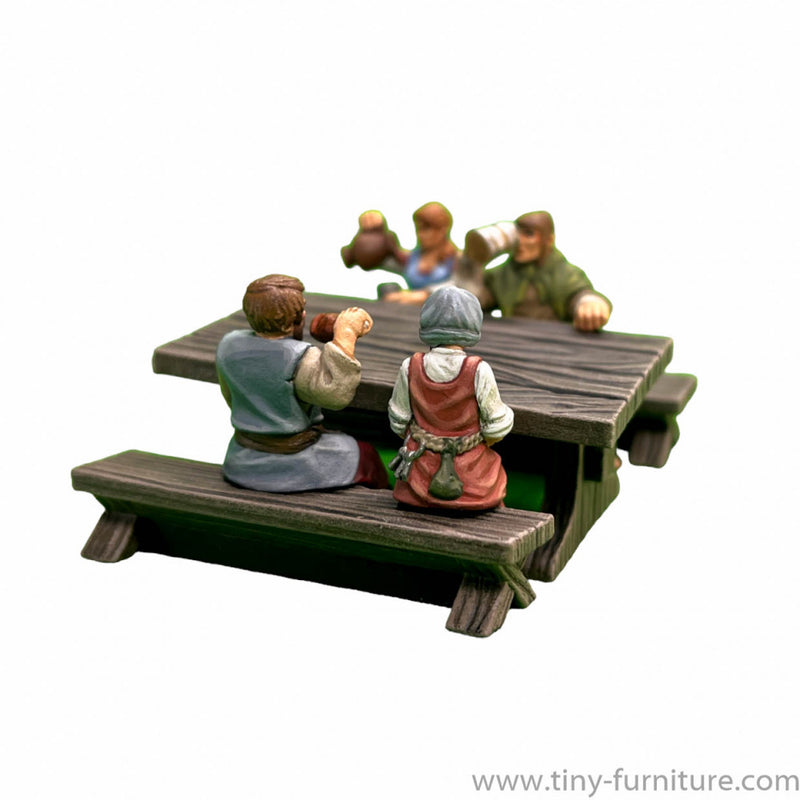 Dining villagers (SITTING FOLKS) - Only-Games