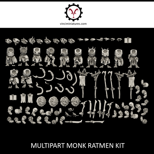 MULTIPART MONK RATMEN KIT - Only-Games