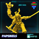 Cyberpunk Samurai Jinko Masa - Only-Games