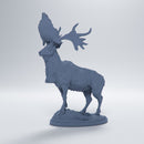 Sinomegaceros Pachyosteus looking 1-35 scale prehistoric giant deer - Only-Games