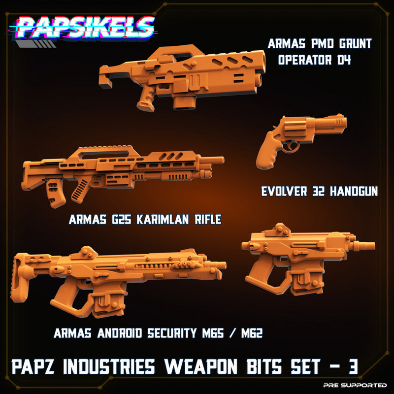 PAPZ INDUSTRIES WEAPONS BITS SET 3 - Only-Games