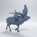 Sinomegaceros Pachyosteus 1-35 scale prehistoric giant deer - Only-Games