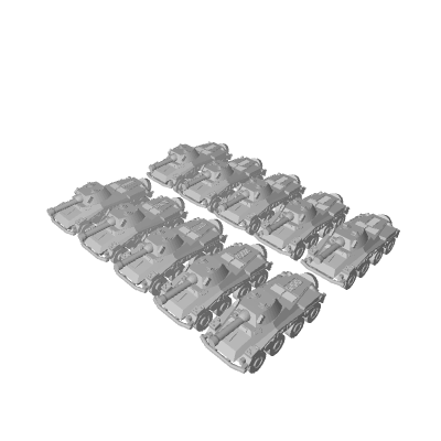 10pc German Armored Car SDKZ - Only-Games