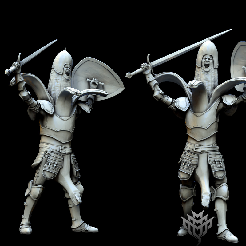 Peeled Paladin (Pose 3 of 3) - Only-Games