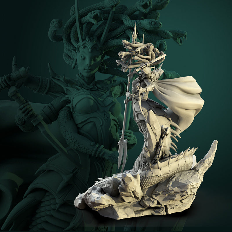 Medusa heroic miniature 75mm - Only-Games