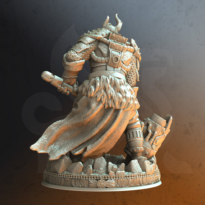 Steampunk Viking Chieftain - Barnard Mjolnir - Only-Games