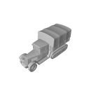 3D Printed Russian ZIS-5 Cargo Truck (x10) - Only-Games