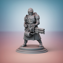 Cult Guard. Double Flamethrower Specialist and ammo bearer. - Only-Games