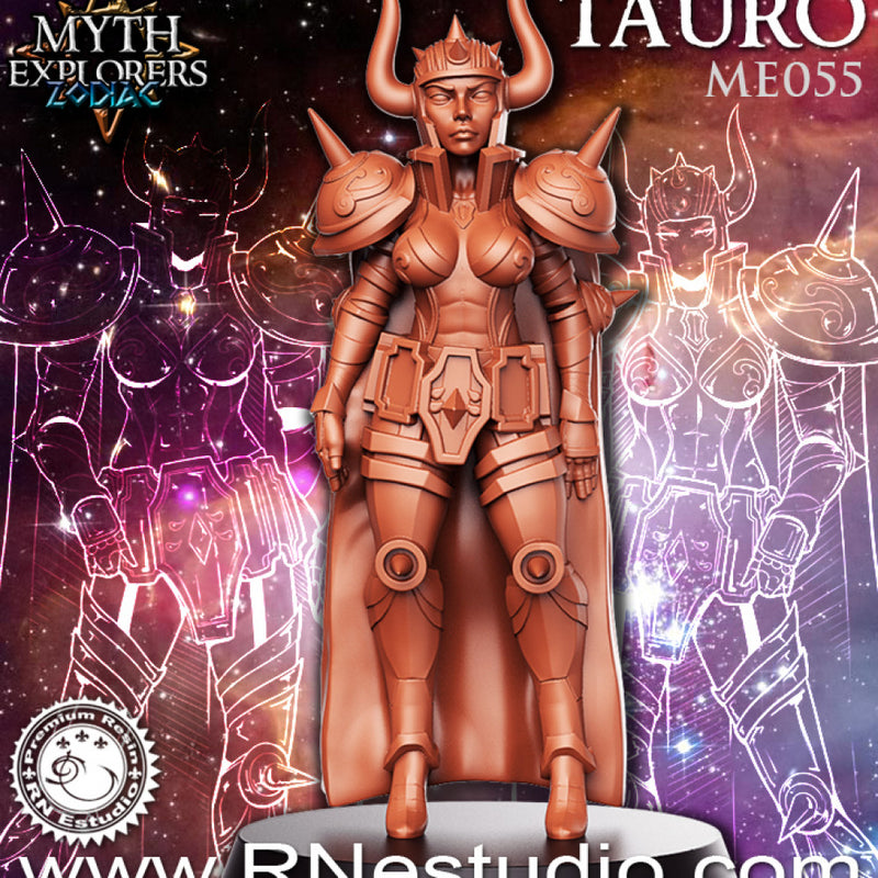 Tauro - Female Knight - 32mm - DnD - Only-Games