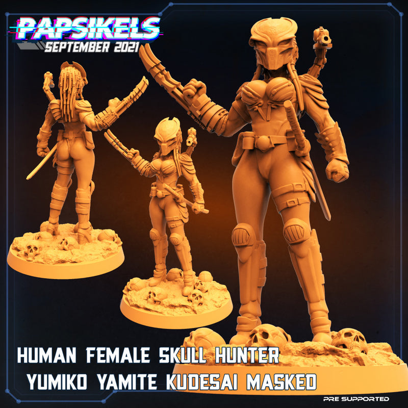 HUMAN FEMALE SKULL HUNTER YUMIKO YAMITE KUDESAI - Only-Games