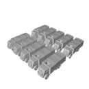 10pc 3D Printed UK WW2 Bradford Truck - Only-Games