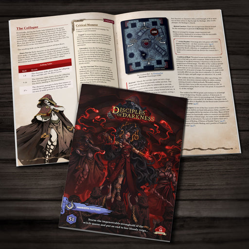 Disciples of Darkness - Physical 5e Adventure Booklet - Only-Games