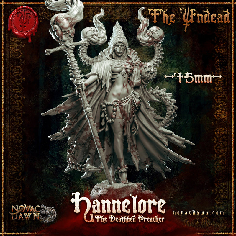 Hannelore - The Deathbed Preacher 75mm - Only-Games
