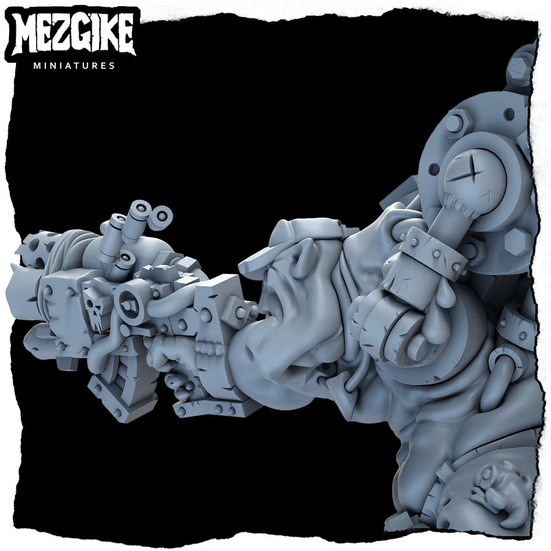 Bruzgob, da orc warboss (physical miniature) - Only-Games