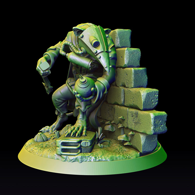 FANTASY WWII REICH RATMAN (POISONER) 75MM - Only-Games