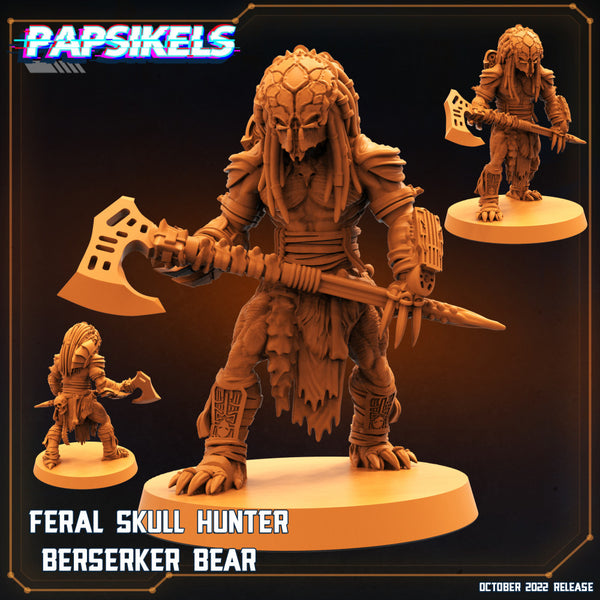 FERAL SKULL HUNTER BERSERKER BEAR - Only-Games