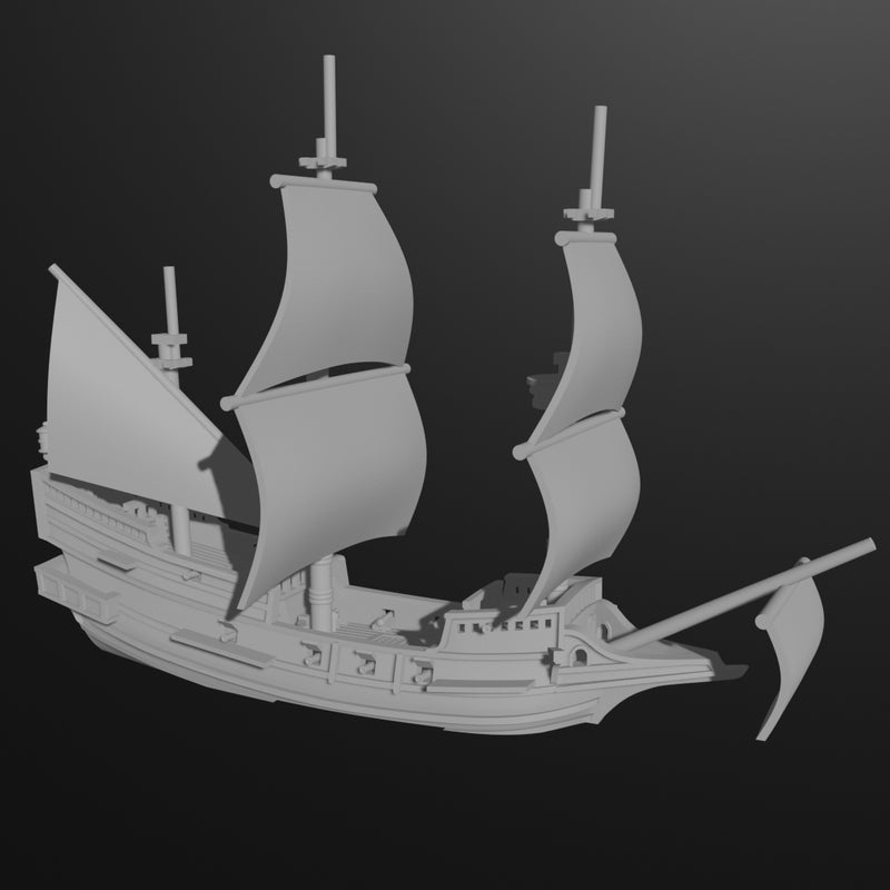 English Galleon "Golden Hind" - Only-Games