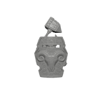 Dwarf with Shield and Hammer 28mm scale.stl - Only-Games