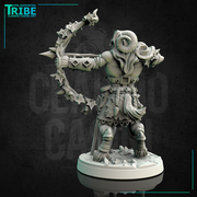 (0136) Male faun satyr archer with bow - Only-Games