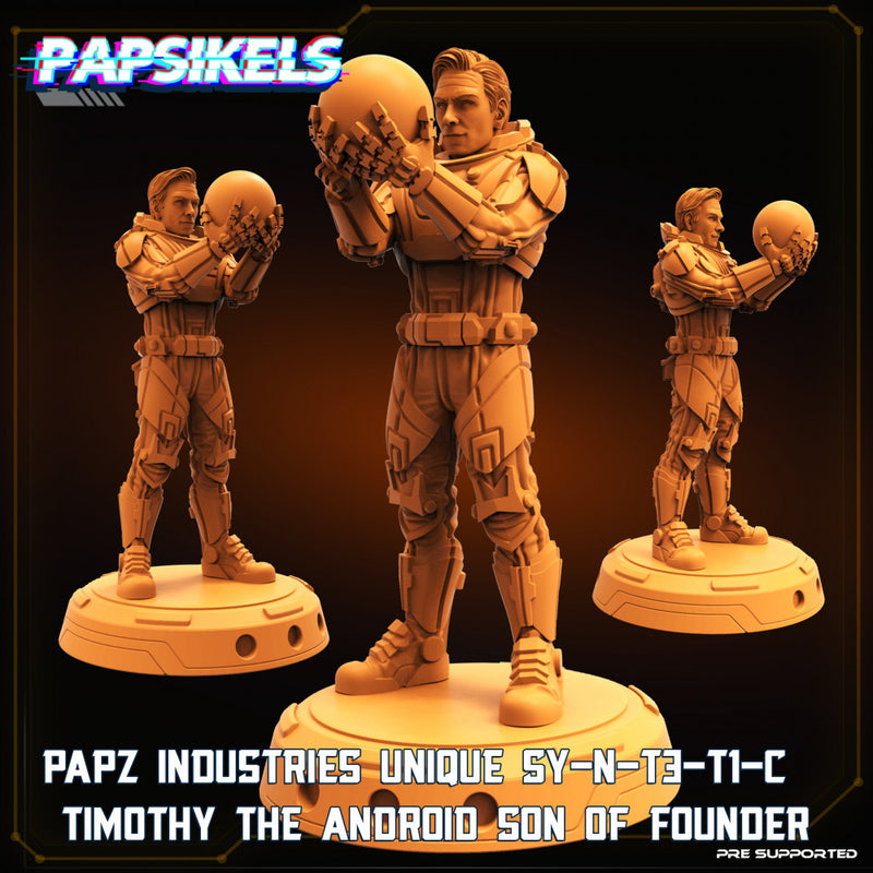 PAPZ INDUSTRIES UNIQUE SY-N-T3-T1-C TIMOTHY ANDROID SON OF FOUNDER - Only-Games