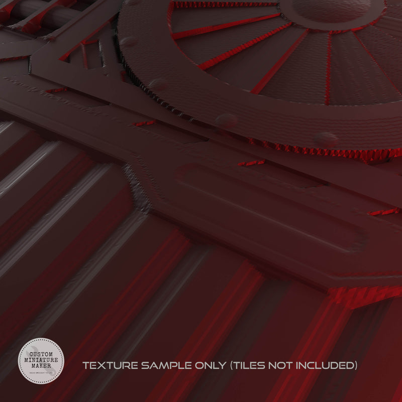 Texture Roller: Metal Panel Floor with Fan - Only-Games